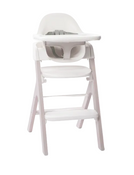 Shop Mockingbird High Chair, Cloud Washed Beech, White at GoodBuy Gear