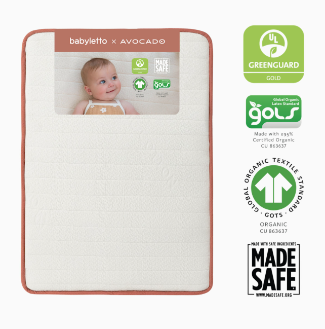 Shop Babyletto Avocado Mini Crib Mattress, Standard Mini Crib at GoodBuy Gear