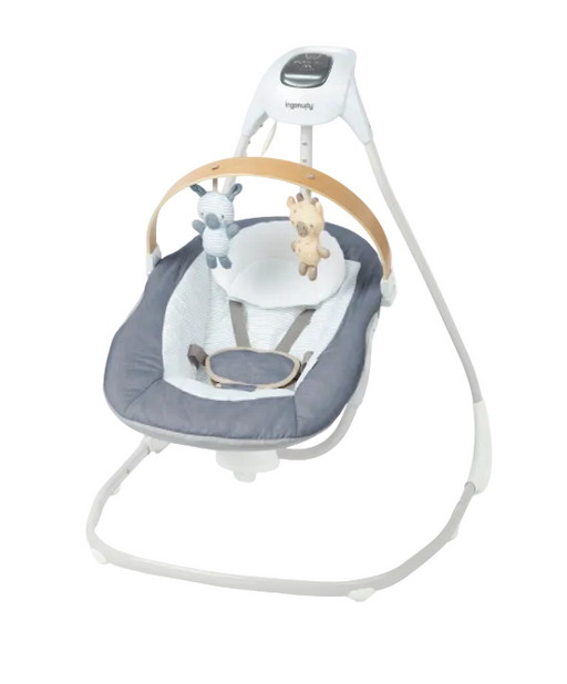 Shop Ingenuity Simple Comfort 2-in-1 Swing Rocker, Chambray at GoodBuy Gear