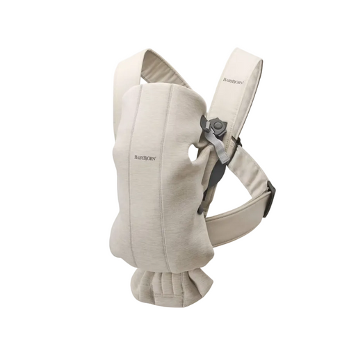 Shop BabyBjorn Baby Carrier Mini, Light Beige 3D Jersey at GoodBuy Gear