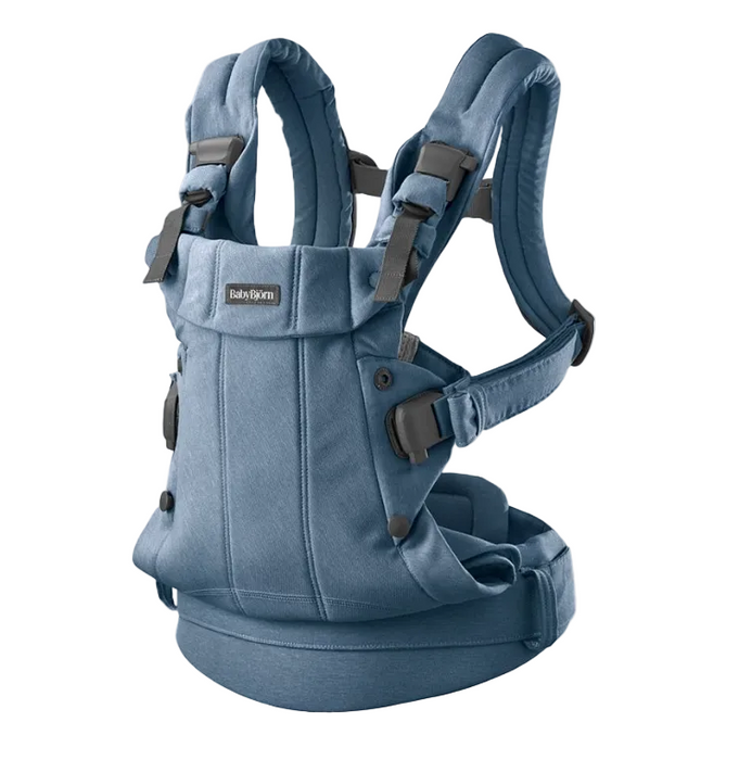 Shop BabyBjorn Baby Carrier Harmony, Blue Melange, Woven Mélange at GoodBuy Gear