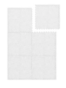 Shop Lalo Play Mat, 4x6, Grey Wickerwork at GoodBuy Gear