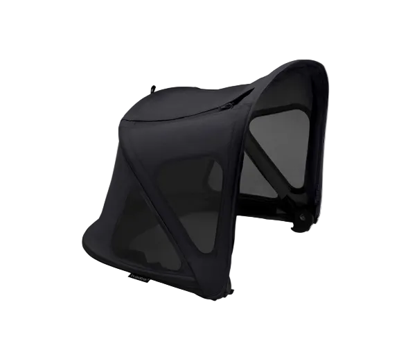 Shop Bugaboo Breezy Sun Canopy, Midnight Black, Fox/Fox Cub/Cameleon/Lynx at GoodBuy Gear