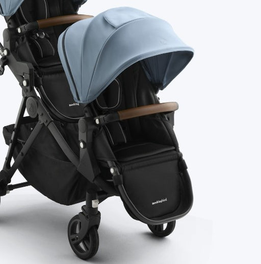 Shop Mockingbird 2nd Seat Kit 3.0, Charcoal with Penny Leather, Stone Blue at GoodBuy Gear