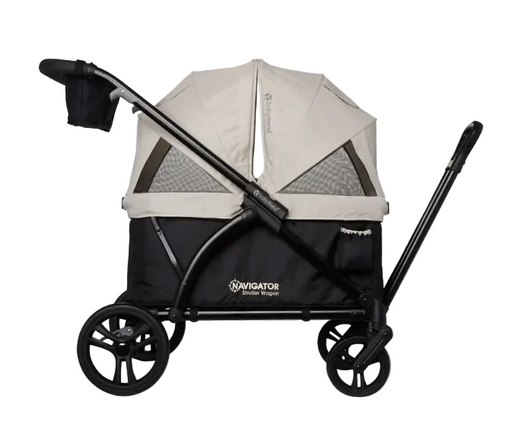 Shop Baby Trend Navigator 2-in-1 Stroller Wagon, 2025, Base Model, Desert Tan at GoodBuy Gear