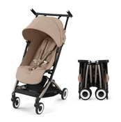 Shop Cybex Libelle 2 Compact Stroller, 2024, Almond Beige at GoodBuy Gear