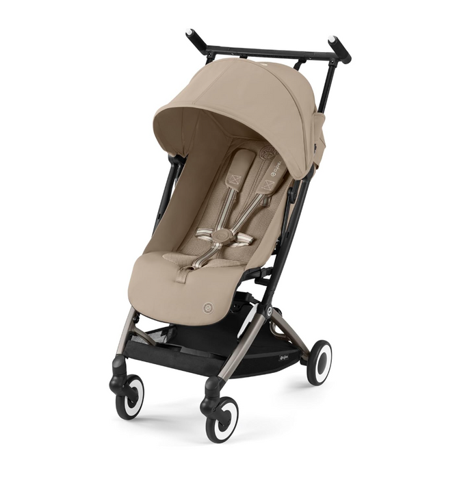 Shop Cybex Libelle 2 Compact Stroller, 2024, Almond Beige at GoodBuy Gear