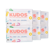 Shop Kudos Diapers, White, Size 4, 156 at GoodBuy Gear