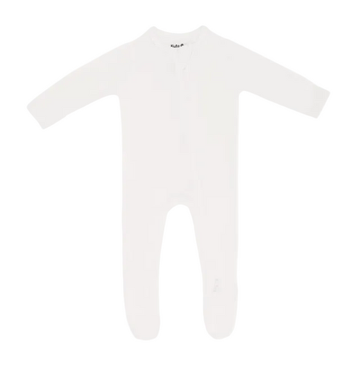 Shop Kyte Baby Footie, 0-3 Months, White at GoodBuy Gear