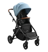Shop Mockingbird Single to Double 3.0 Stroller, 2025, Charcoal with Penny Leather, Stone Blue at GoodBuy Gear