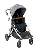 Shop Mockingbird Single to Double 2.0 Stroller, Heather grey, Silver With Penny Leather, 2025, Solid Grey at GoodBuy Gear