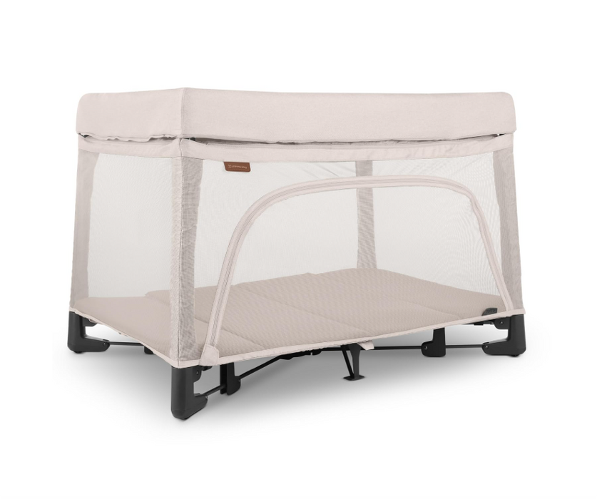 Shop UPPAbaby REMI Playard, Charlie (Sand Melange) at GoodBuy Gear