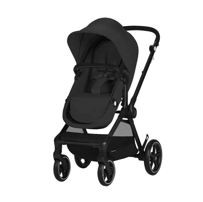 Shop Cybex Eos Stroller, 2024, Black, Moon Black at GoodBuy Gear