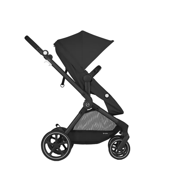 Shop Cybex Eos Stroller, 2024, Black, Moon Black at GoodBuy Gear