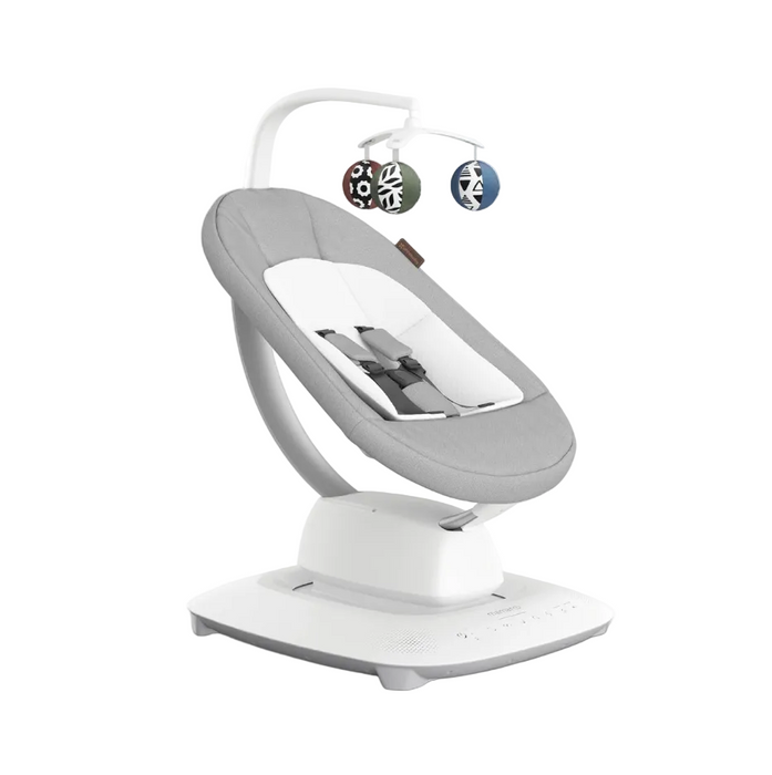 Shop UPPAbaby Mamaroo Smart Swing, Stella (Grey Melange) at GoodBuy Gear