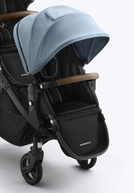 Shop Mockingbird 2nd Seat Kit 3.0, Charcoal with Penny Leather, Stone Blue at GoodBuy Gear