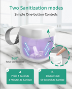 Shop Grownsy Portable Pacifier Sterilizer at GoodBuy Gear