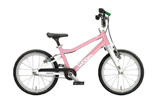 Shop Woom GO 3 Bike "16, Base Model, Powder Pink at GoodBuy Gear