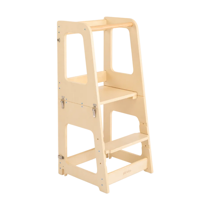 Shop Piccalio Mini Chef Foldable Helper Tower, Natural at GoodBuy Gear