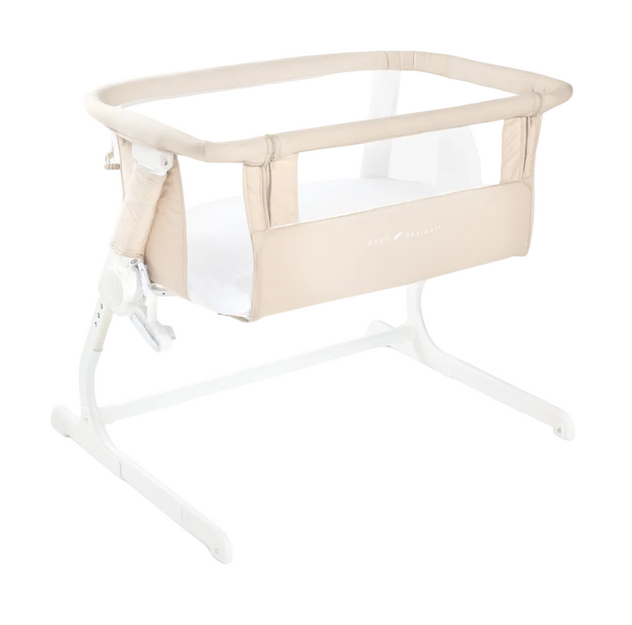 Shop Baby Delight Beside Me Dreamer Bassinet & Bedside Sleeper, Organic Oat at GoodBuy Gear