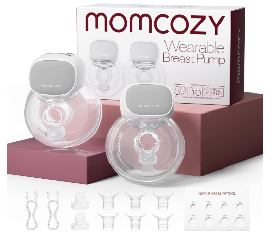 Shop Momcozy S9 Pro Double Wearable Breast Pump, Gray at GoodBuy Gear