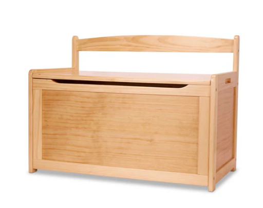 Shop Melissa & Doug Wooden Toy Chest, Honey at GoodBuy Gear