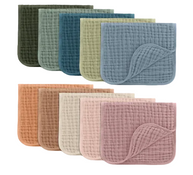 Shop Comfy Cubs Muslin Burp Cloths, 10 Pack at GoodBuy Gear