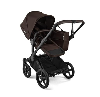 Shop Bugaboo Donkey 6 2-in-1 Stroller, 2025, Black Frame, Cocoa Brown, Cocoa Brown at GoodBuy Gear
