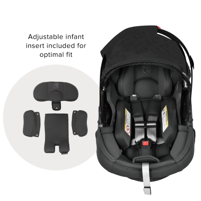 Shop Orbit Baby G5+ Infant Car Seat With Base, 2023, Black at GoodBuy Gear