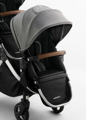 Shop Mockingbird 2nd Seat Kit 3.0, Heather Grey, Silver with Penny Leather at GoodBuy Gear
