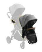 Shop Mockingbird 2nd Seat Kit 3.0, Heather Grey, Silver with Penny Leather at GoodBuy Gear