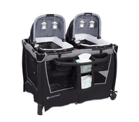 Shop Baby Trend Retreat Twins Nursery Center, Quarry at GoodBuy Gear