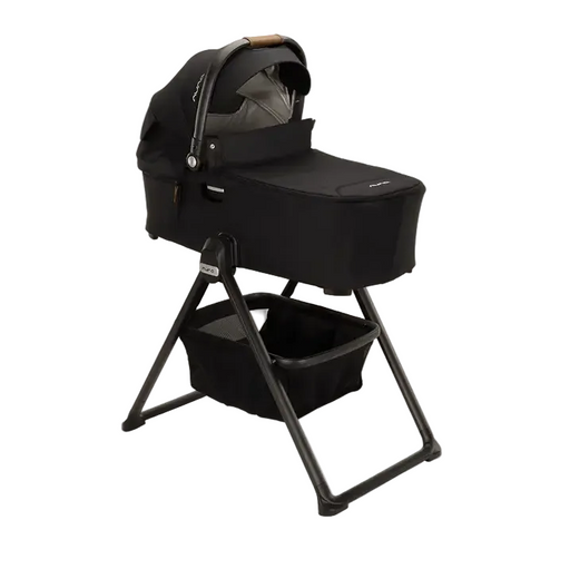 Shop Nuna Demi Next Bassinet + Stand, Caviar at GoodBuy Gear