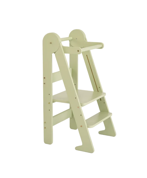 Shop Piccalio Mini Chef Foldable Helper Tower, Sage at GoodBuy Gear