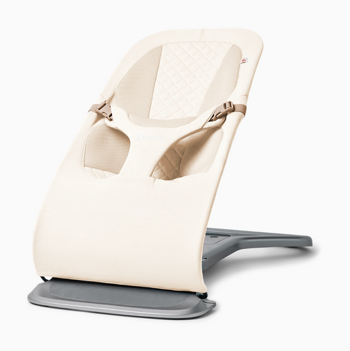 Shop Ergobaby Evolve 3-in-1 Bouncer, Knit, Luminous ivory at GoodBuy Gear