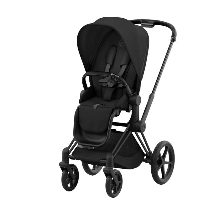 Cybex PRIAM Stroller, 2024, Matte Black, Sepia Black
