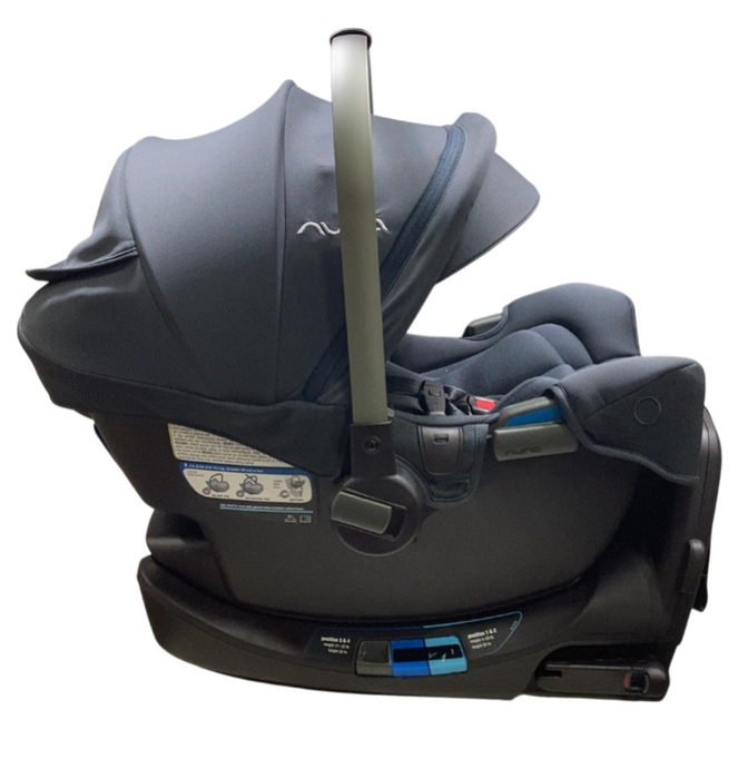 Nuna PIPA rx Infant Car Seat with RELX Base, 2023, Ocean