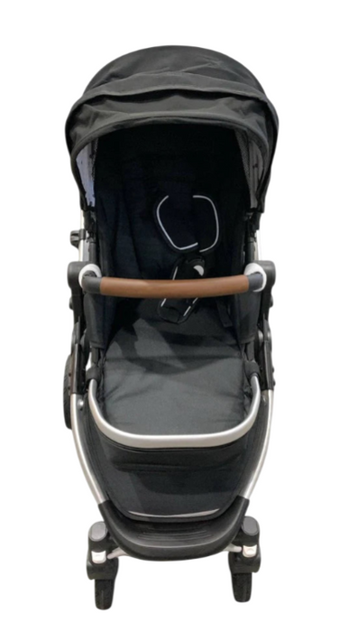Shop Mockingbird Single 2.0 Stroller, 2025, Black, Silver With Penny Leather, Watercolor Drops at GoodBuy Gear
