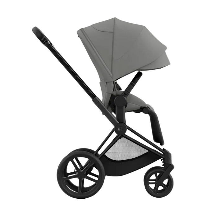 Cybex PRIAM Stroller, 2024, Matte Black, Mirage Grey
