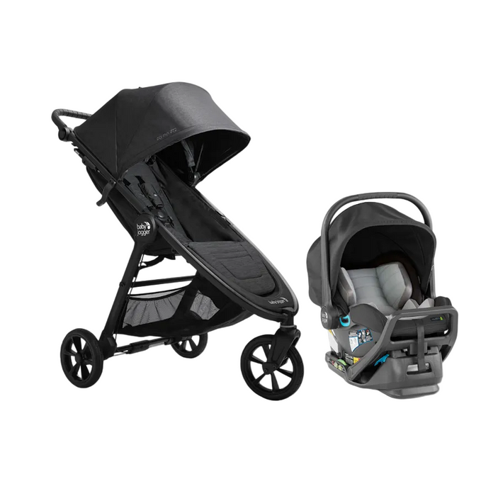 Baby Jogger City Mini GT2 Travel System, 2023, Opulent black