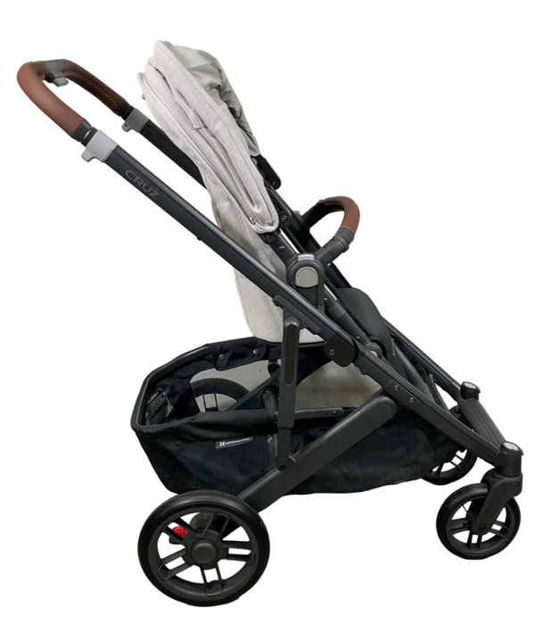 UPPAbaby CRUZ V2 Stroller, Anthony(White and Grey Chenille), 2024