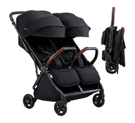 Shop Silver Cross Jet Double Travel Stroller, 2024, Black at GoodBuy Gear