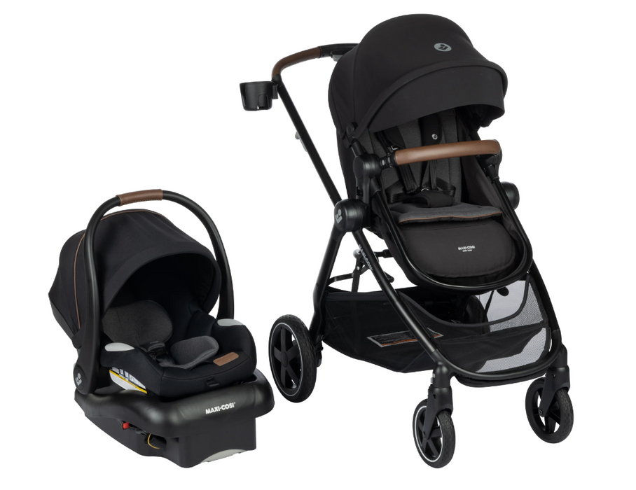 Shop Maxi-Cosi Zelia2 Luxe Travel System, 2025, New Hope Black at GoodBuy Gear