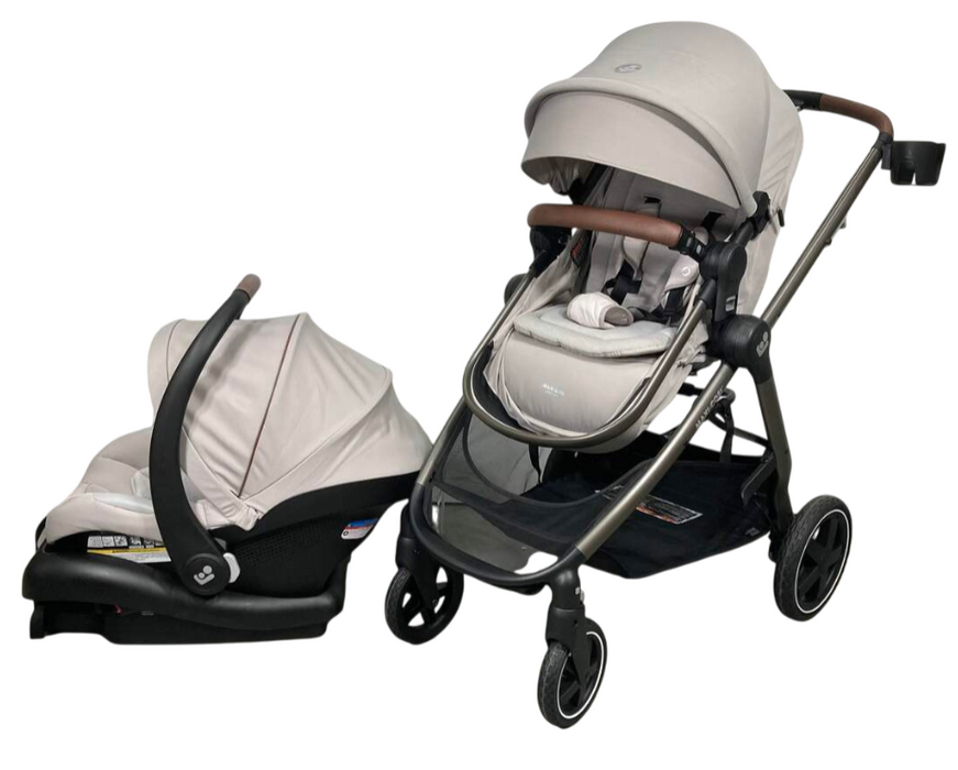 Shop Maxi-Cosi Zelia2 5-in-1 Modular Travel System, 2025, New Hope Tan at GoodBuy Gear