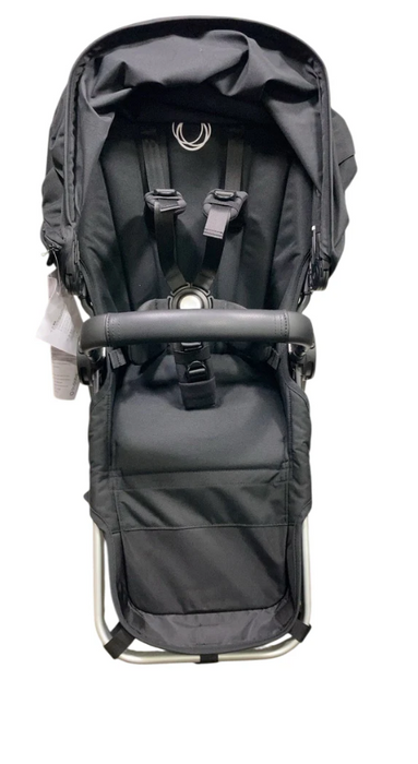 Bugaboo Donkey 5 Duo Extension Set, 2024, Aluminum, Midnight Black, Midnight Black, with Canopy