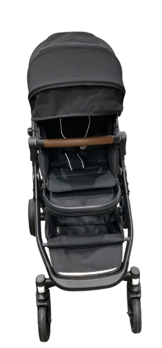 Shop Mockingbird Single to Double 3.0 Stroller, 2025, Black Windowpane, Charcoal with Penny Leather at GoodBuy Gear