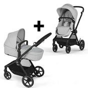 Shop Cybex Eos Stroller, 2024, Black, Lava Grey at GoodBuy Gear
