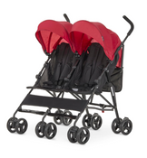 Shop Dream On Me Twin Venture Umbrella Stroller, Red, 2025 at GoodBuy Gear