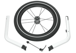 Shop Thule Chariot 1 Jogging Stroller Kit, Silver at GoodBuy Gear