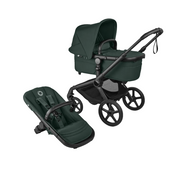 Shop Bugaboo Fox 5 Renew 2-in-1 Stroller, 2026, Black Frame, Fern green at GoodBuy Gear